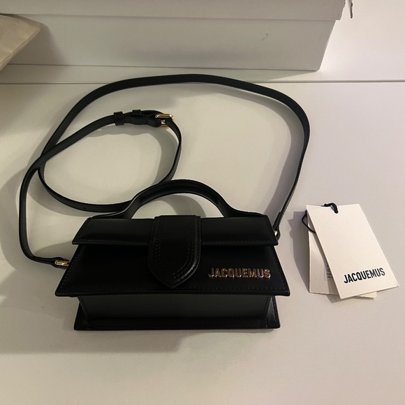 *SOLD* Jacquemus Le Bambino Black with Gold Hardware - Picture 2 of 7